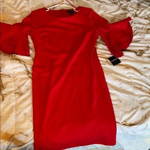 Red Liz Claiborne dress